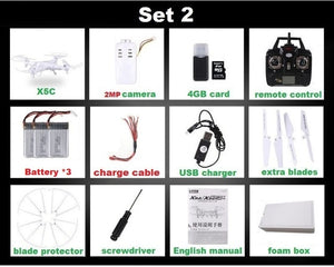 X5C (Upgrade Version) RC Drone 6-Axis Remote Control Quadcopter